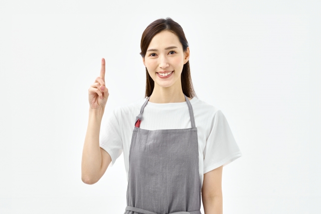 ひらめいた女性